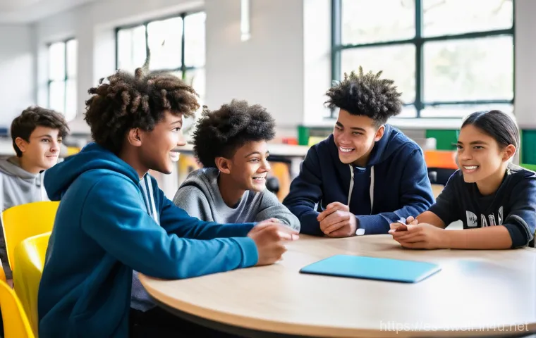 학교사회복지사의 윤리적 기준 사례 연구 - **Prompt:** A compassionate female school social worker, approximately in her late 30s, with a warm ...